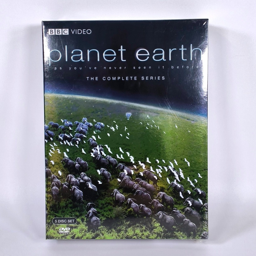 BBC Planet Earth The Complete Series 5 Disc DVD Set David Attenborough Sealed